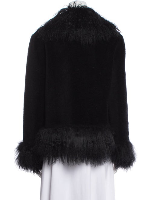 Charlotte Simone Wool Faux Fur Jacket
