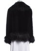 Charlotte Simone Wool Faux Fur Jacket