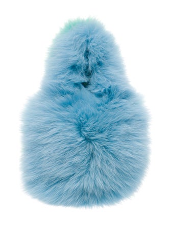 Charlotte Simone Fur Top Handle Bag