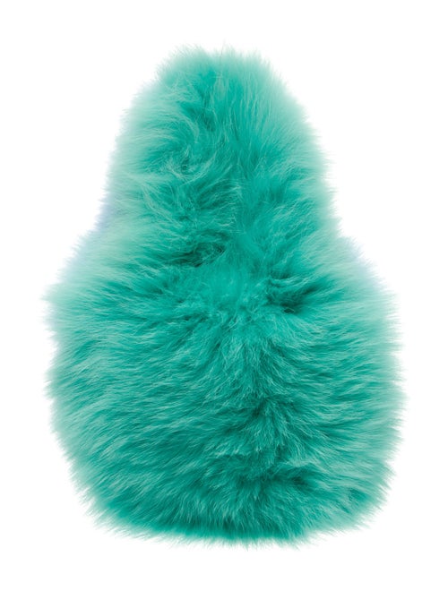 Charlotte Simone Fur Top Handle Bag