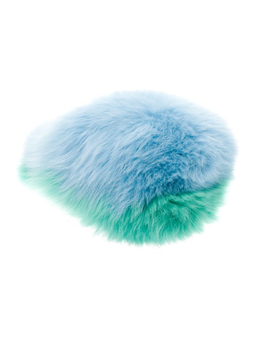 Charlotte Simone Fur Top Handle Bag