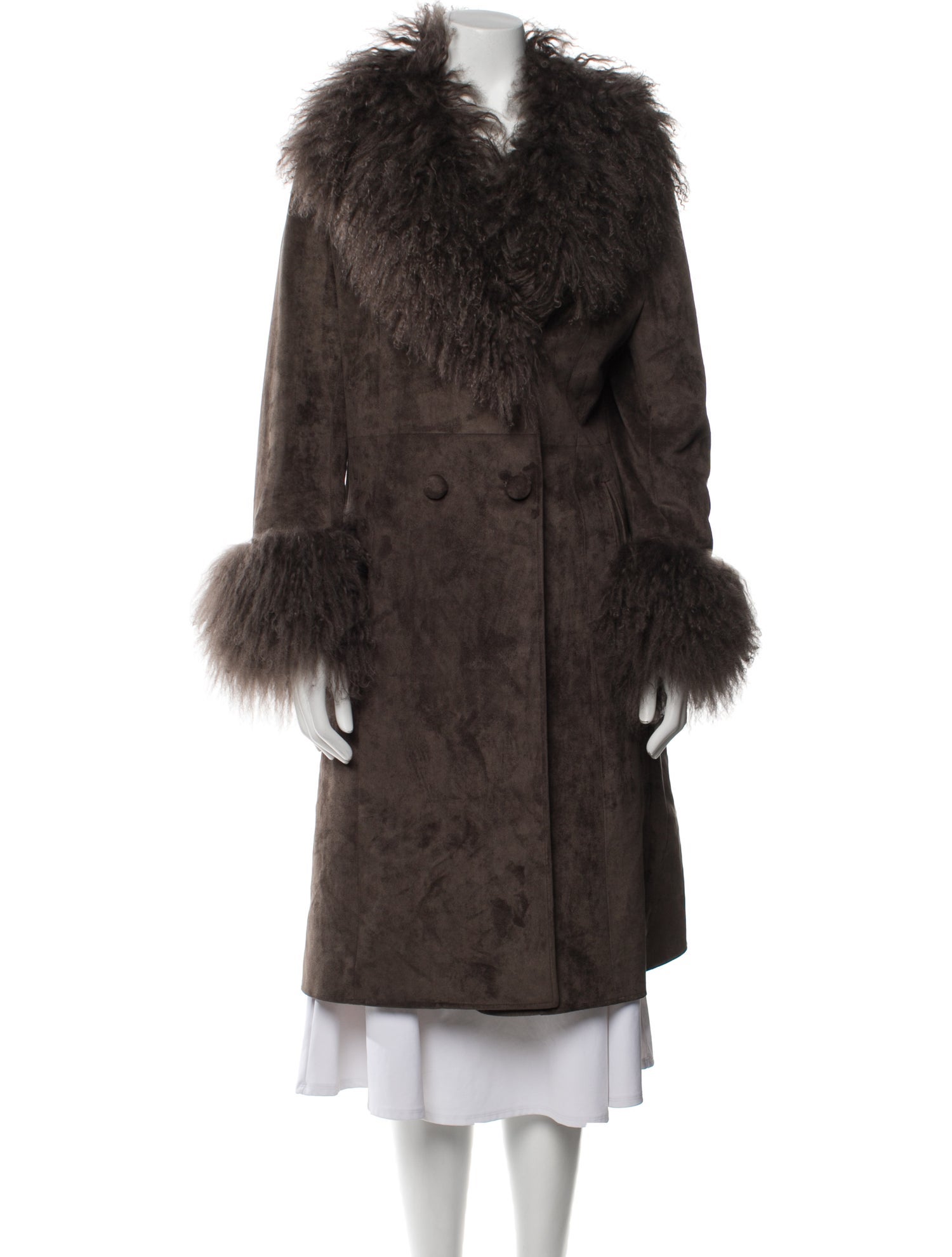 Charlotte Simone Faux Fur Coat