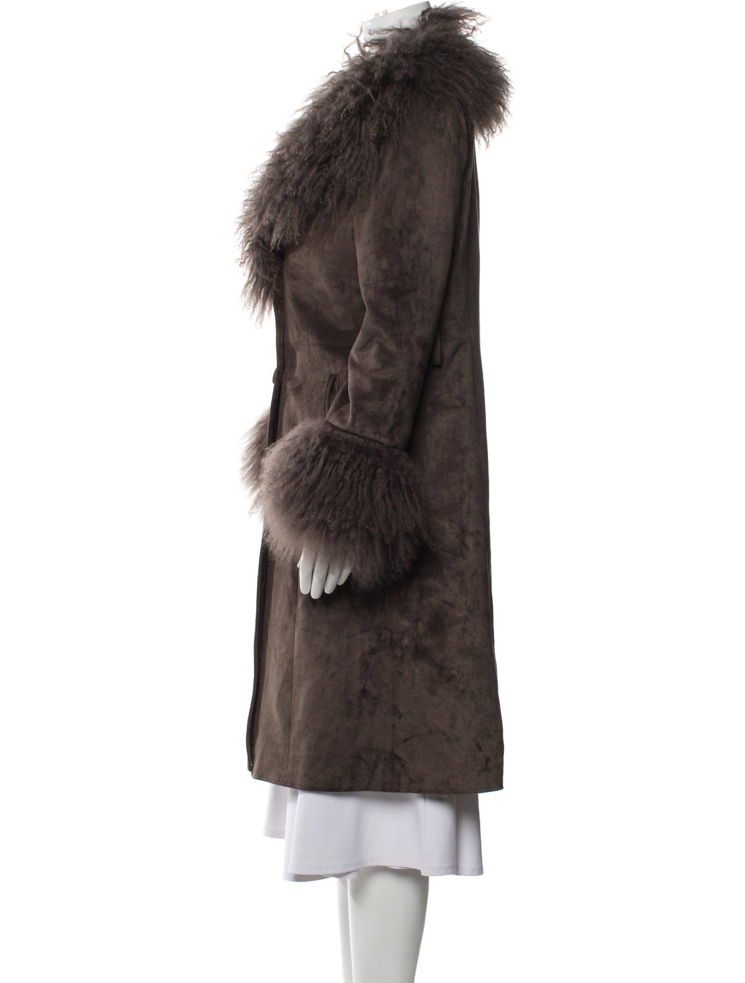 Charlotte Simone Faux Fur Coat