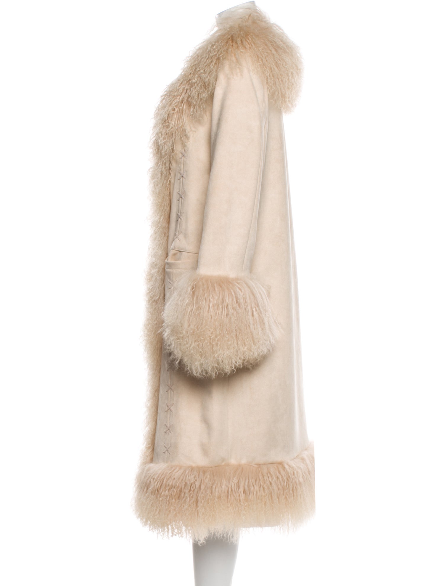 Charlotte Simone Faux Fur Coat