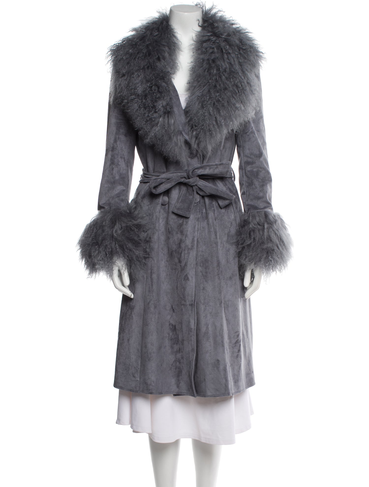 Charlotte Simone Faux Fur Coat