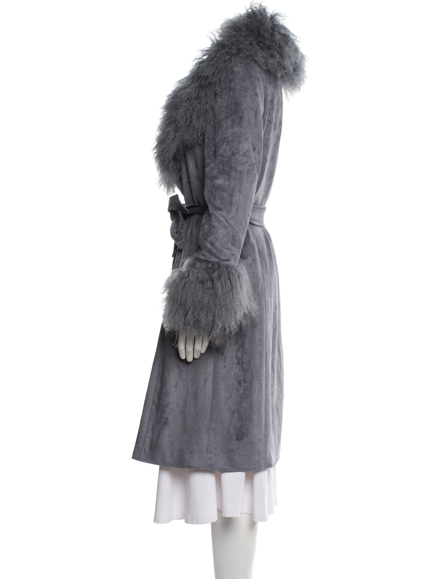 Charlotte Simone Faux Fur Coat