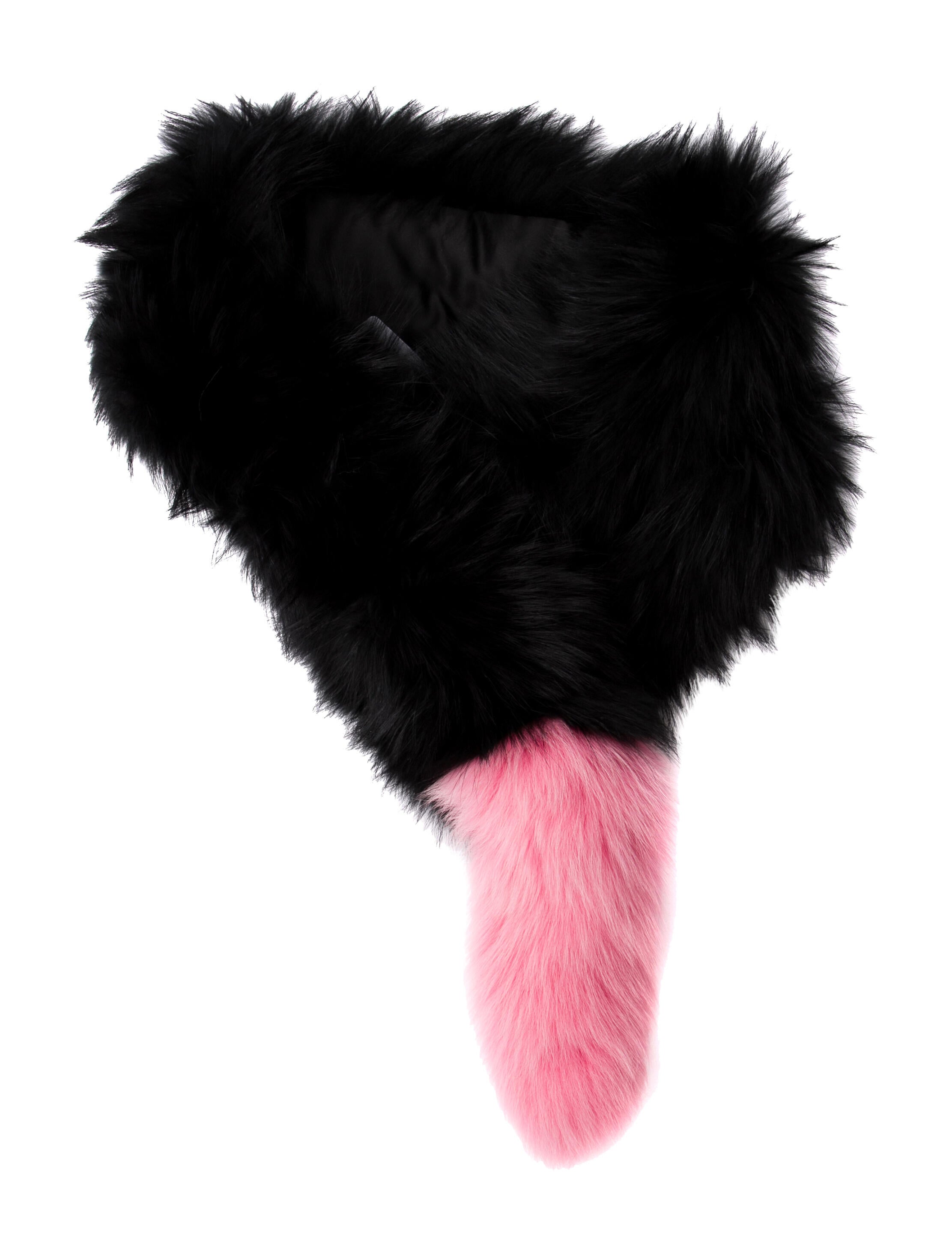 Charlotte Simone Fur Scarf