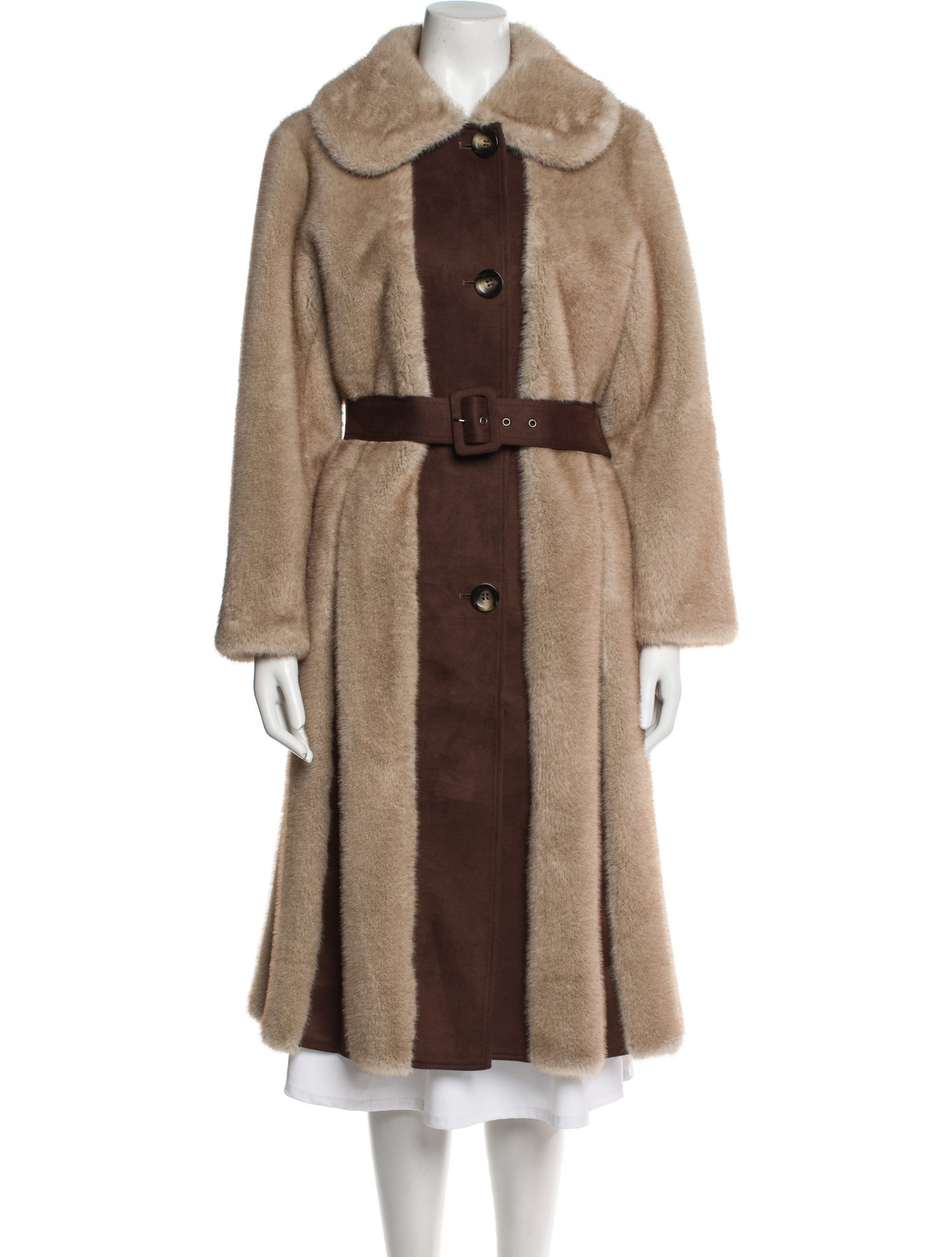 Charlotte Simone Faux Fur Faux Fur Coat w/ Tags