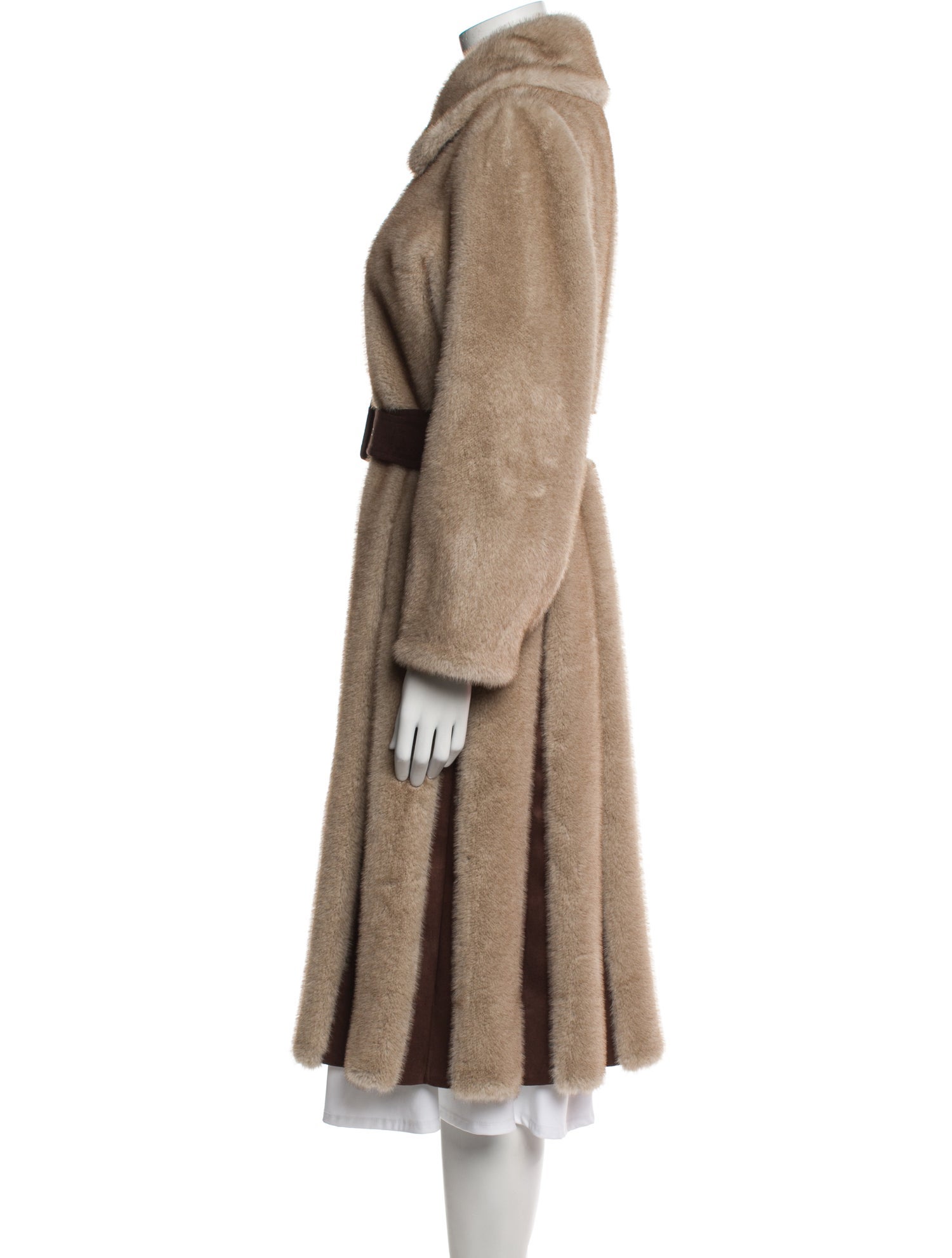 Charlotte Simone Faux Fur Faux Fur Coat w/ Tags