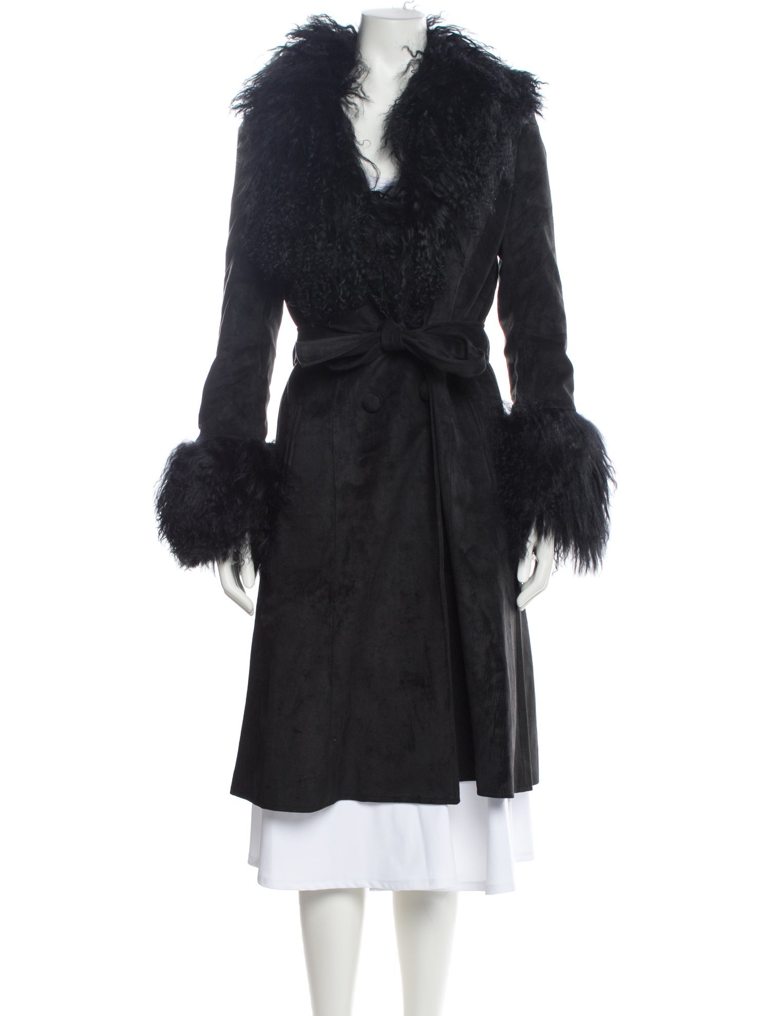Charlotte Simone Faux Fur Coat