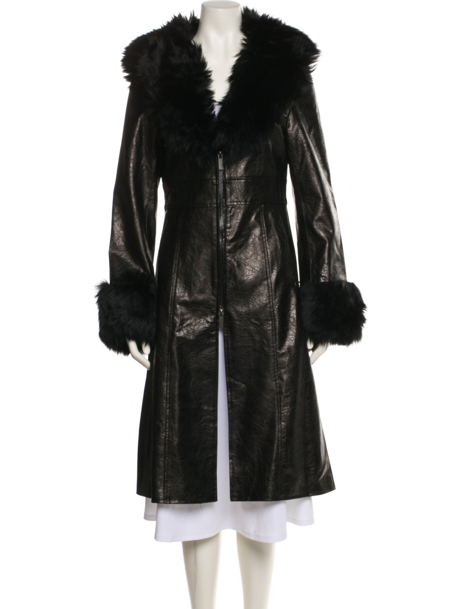 Charlotte Simone Faux Fur Coat