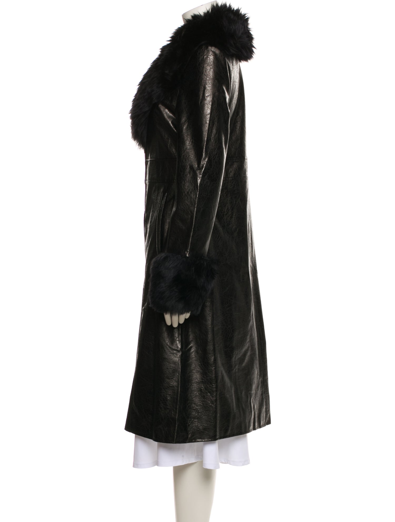 Charlotte Simone Faux Fur Coat
