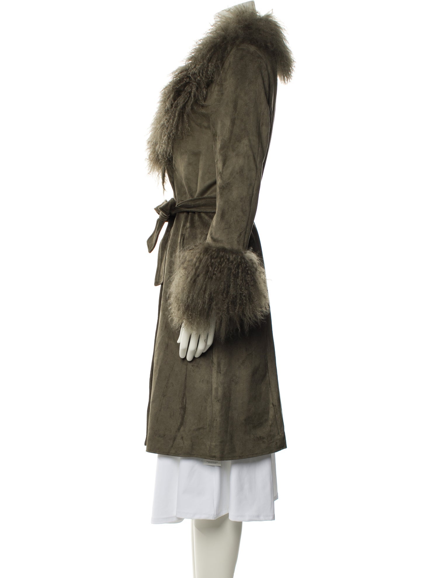 Charlotte Simone Faux Fur Coat