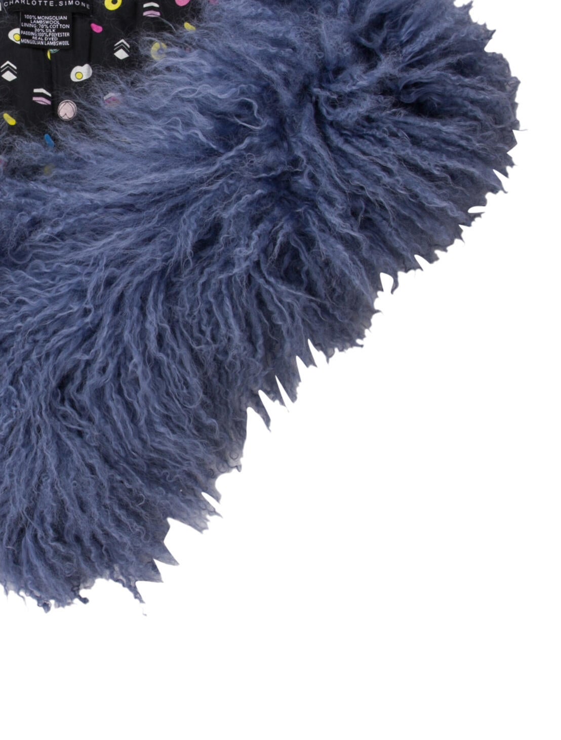 Charlotte Simone Mongolian Lamb Scarf