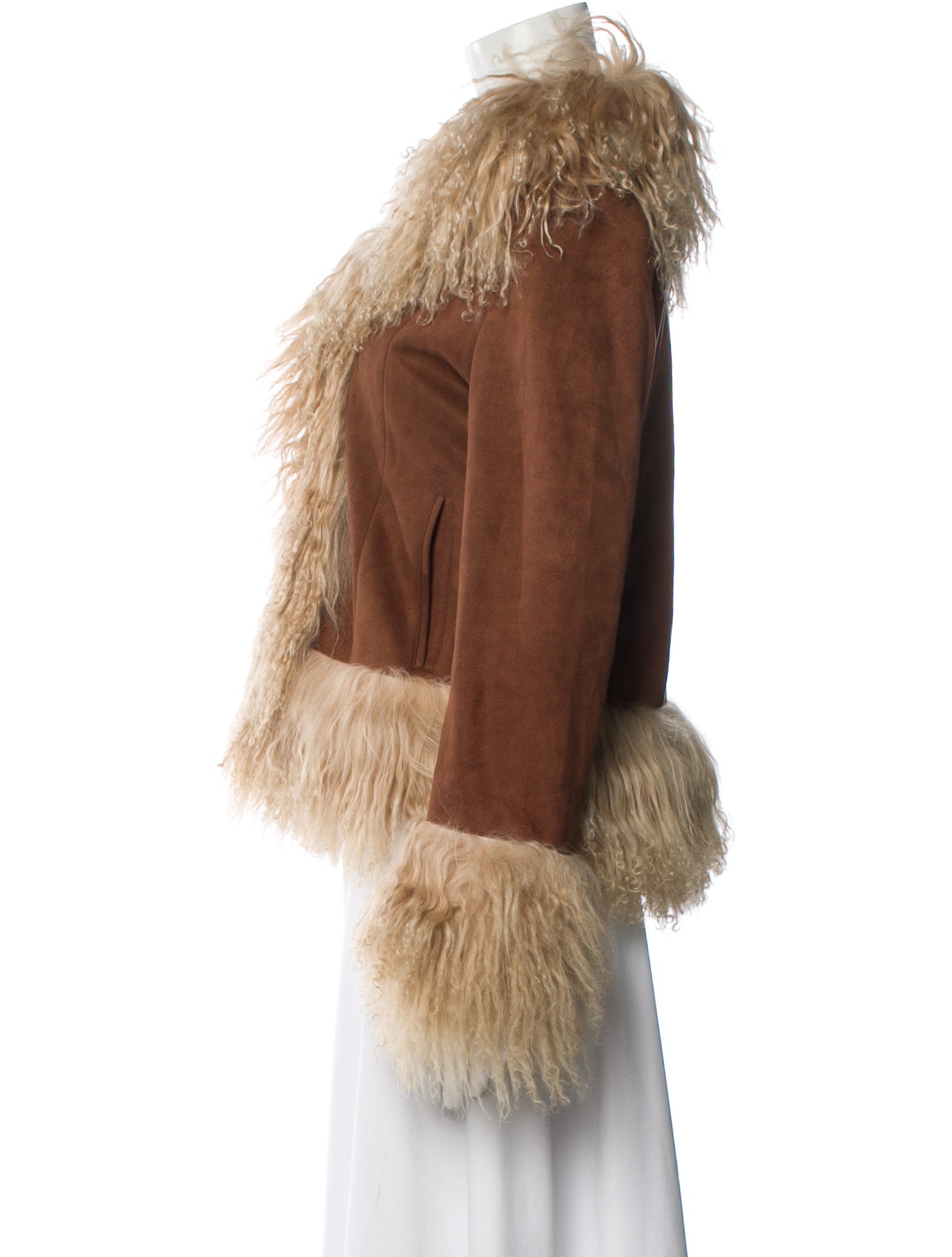 Charlotte Simone Faux Fur Jacket