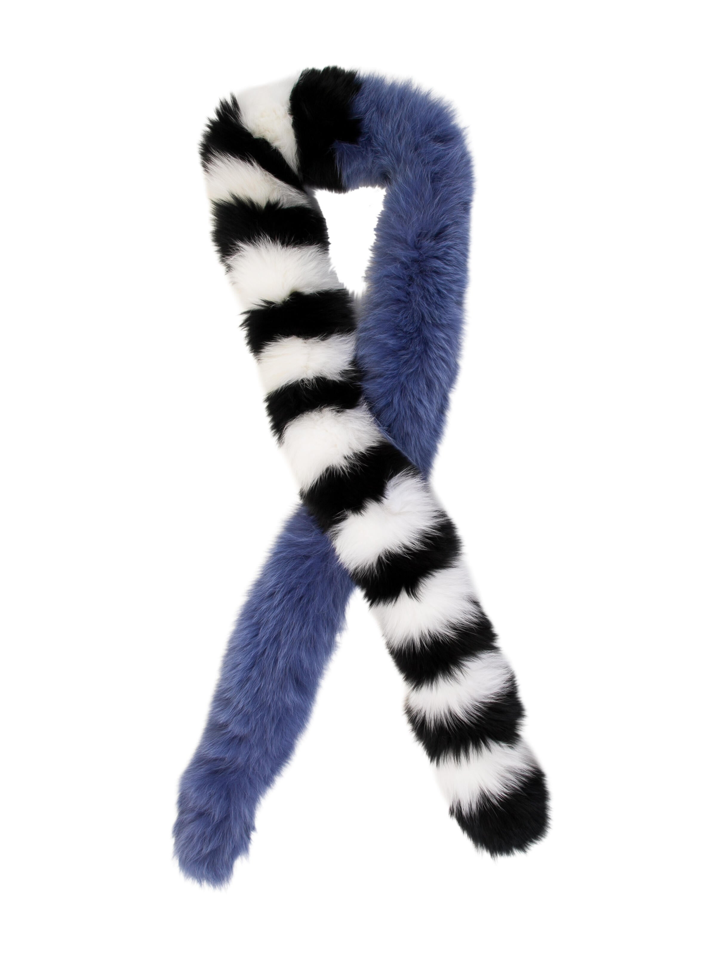 Charlotte Simone Striped Shawl