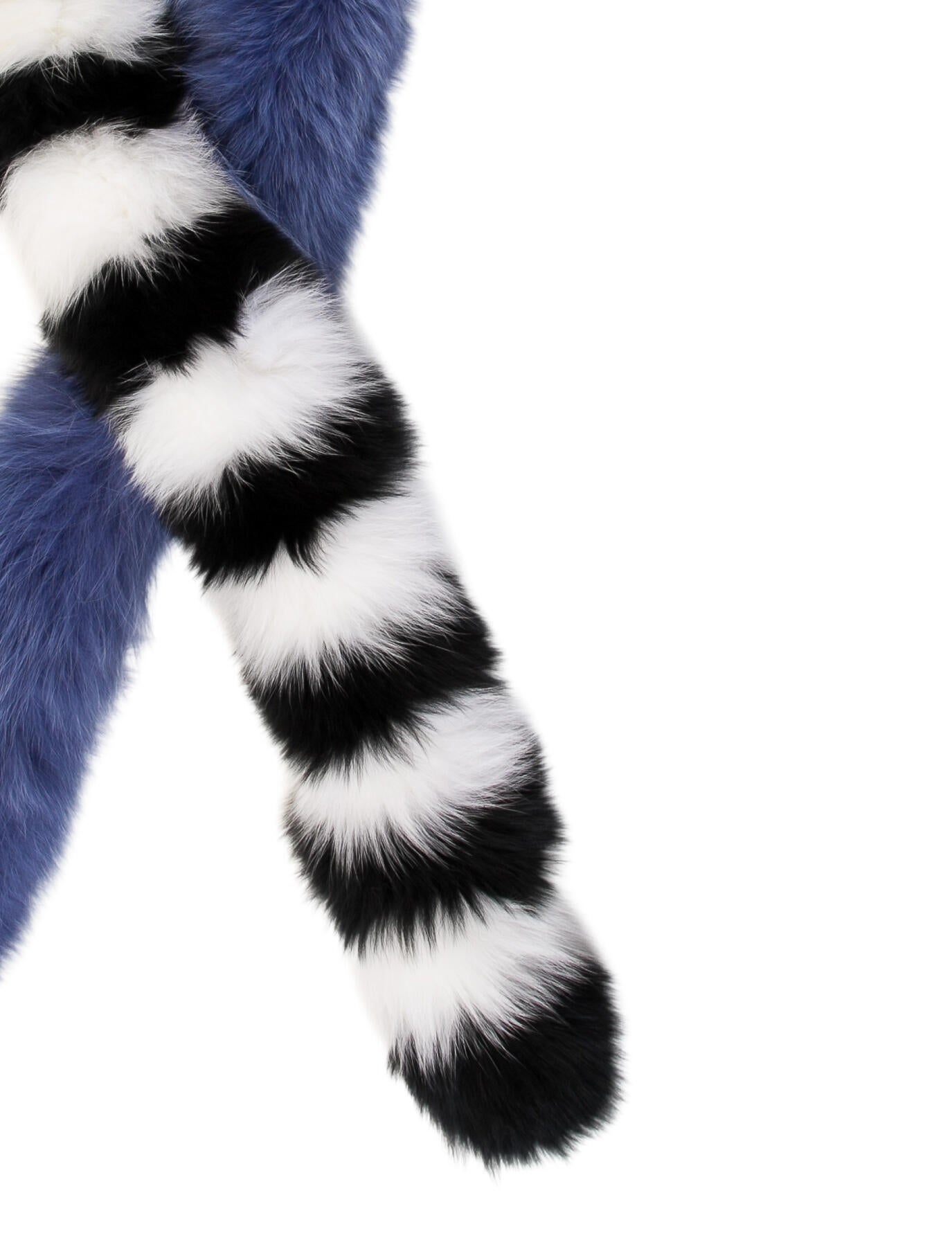 Charlotte Simone Striped Shawl