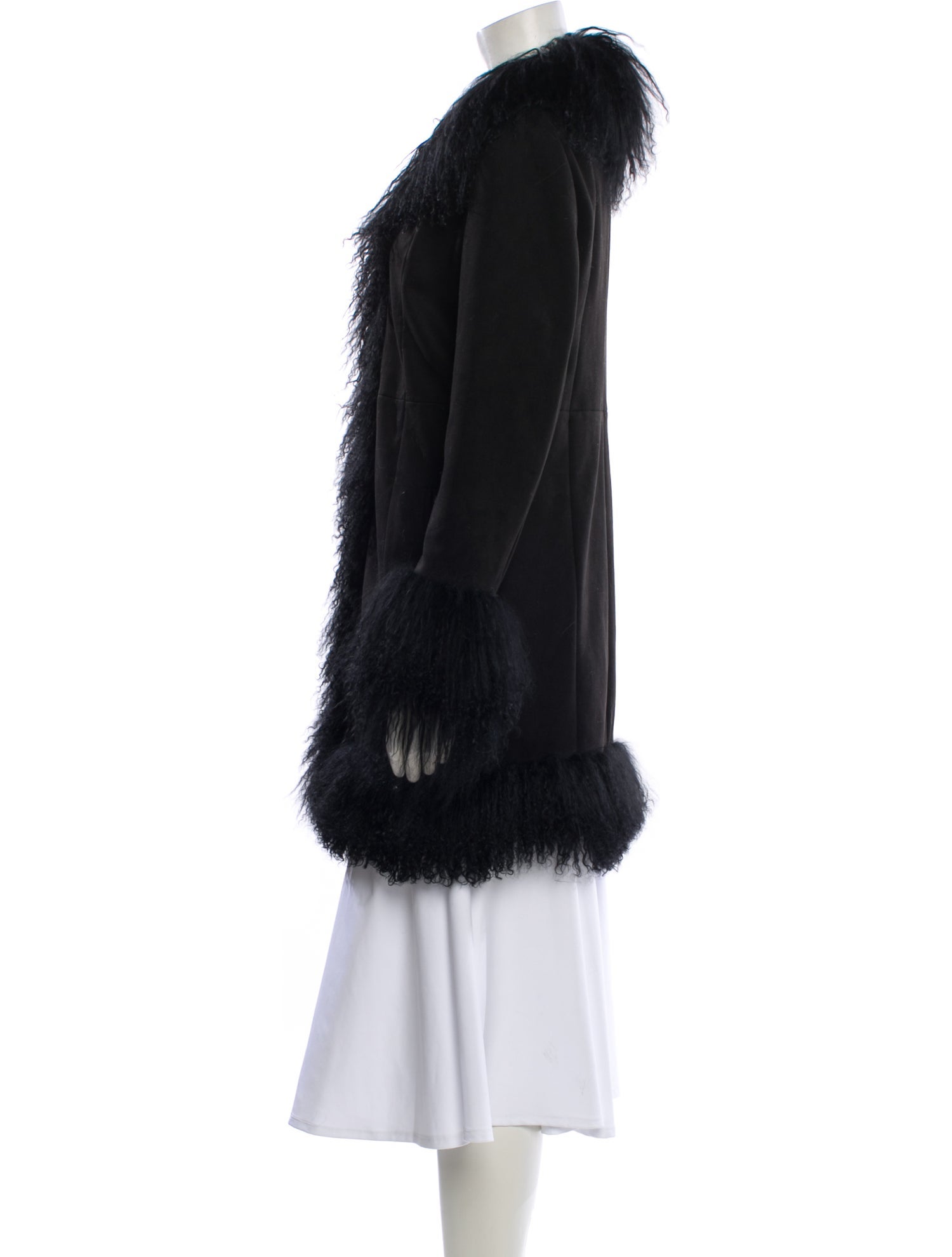 Charlotte Simone Faux Fur Coat