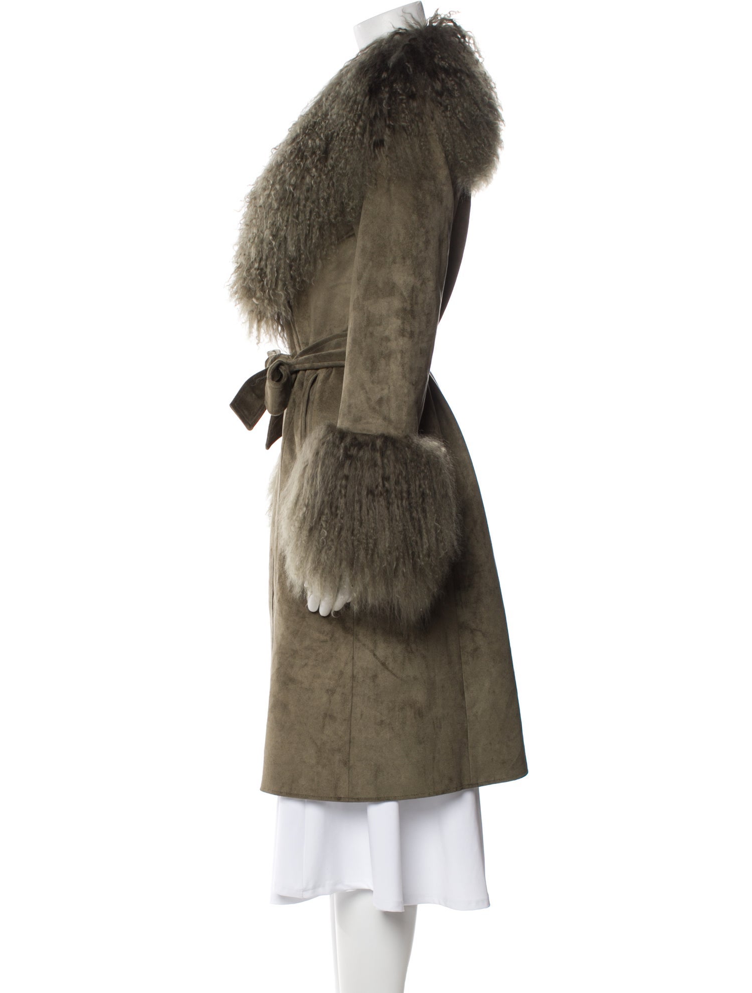 Charlotte Simone Faux Fur Coat