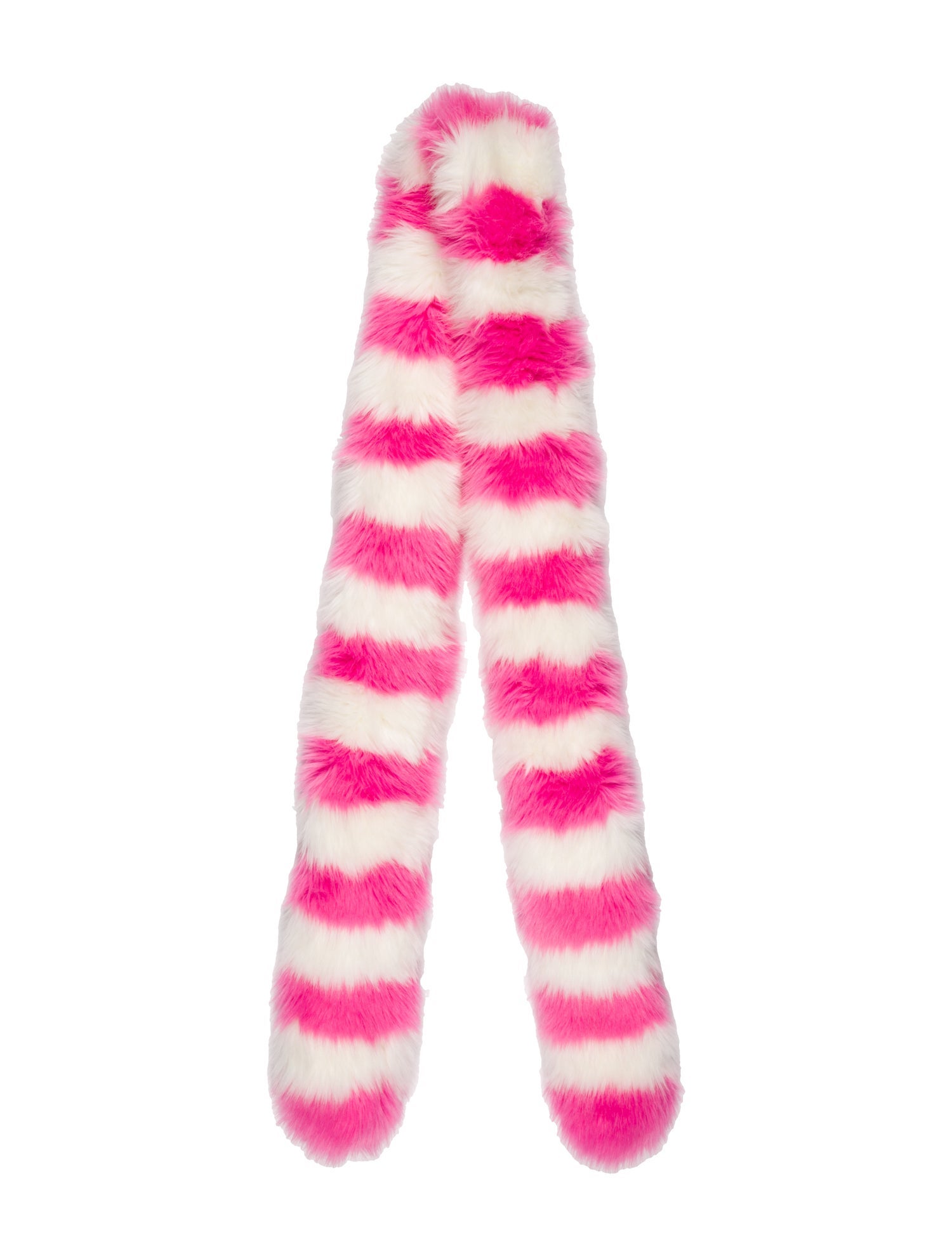 Charlotte Simone Acrylic Striped Scarf