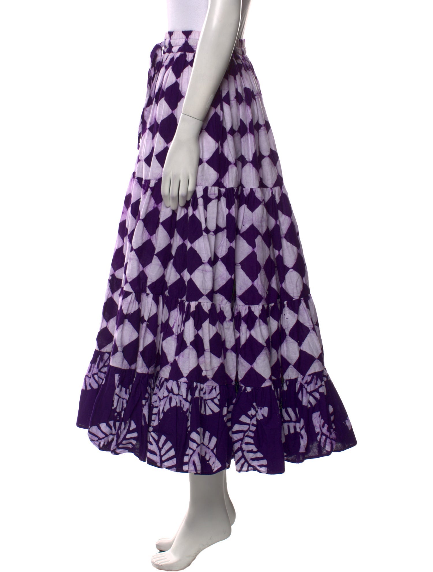 Studio 189 Printed Midi Length Skirt