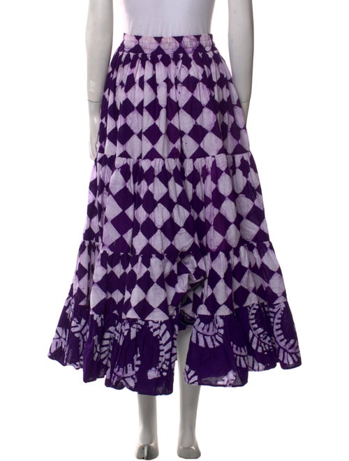 Studio 189 Printed Midi Length Skirt