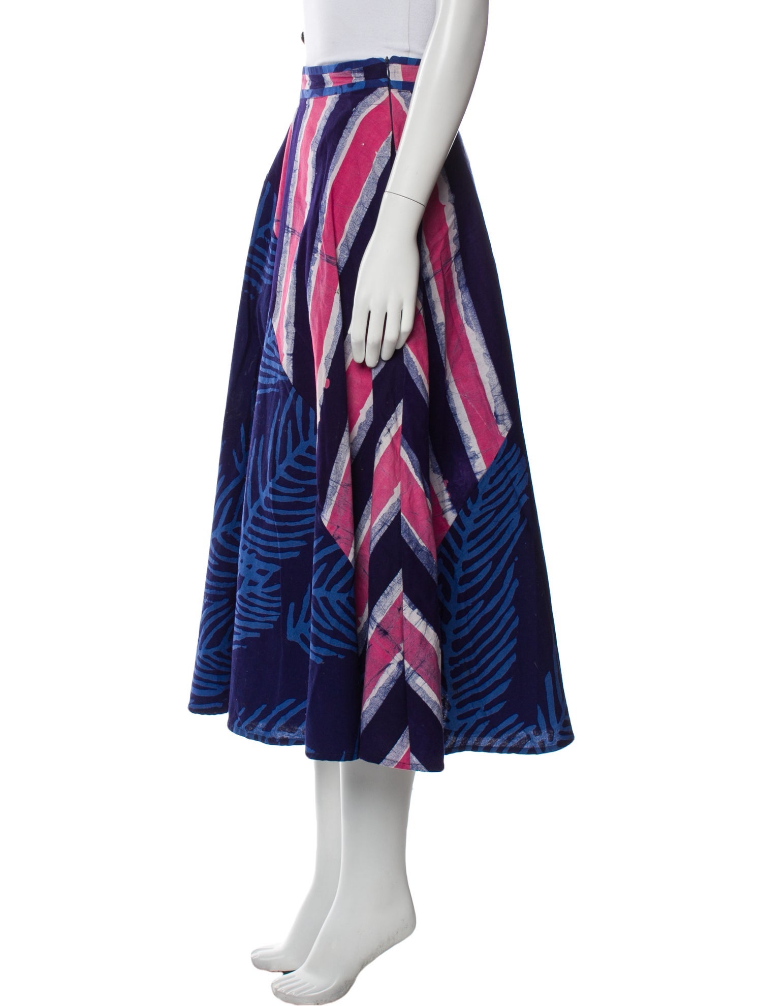 Studio 189 Printed Midi Length Skirt