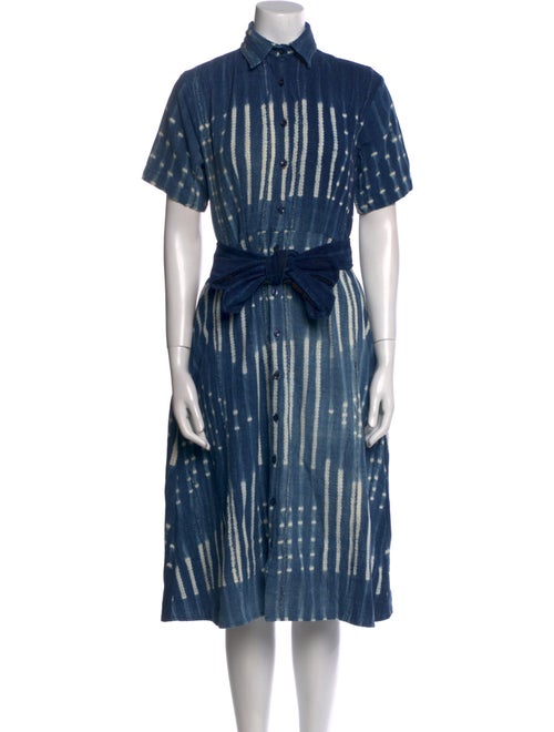 Studio 189 Tie-Dye Print Midi Length Dress