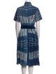 Studio 189 Tie-Dye Print Midi Length Dress