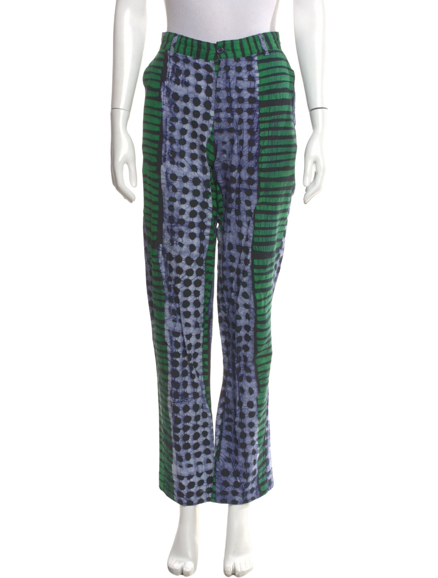 Studio 189 Plaid Print Straight Leg Pants
