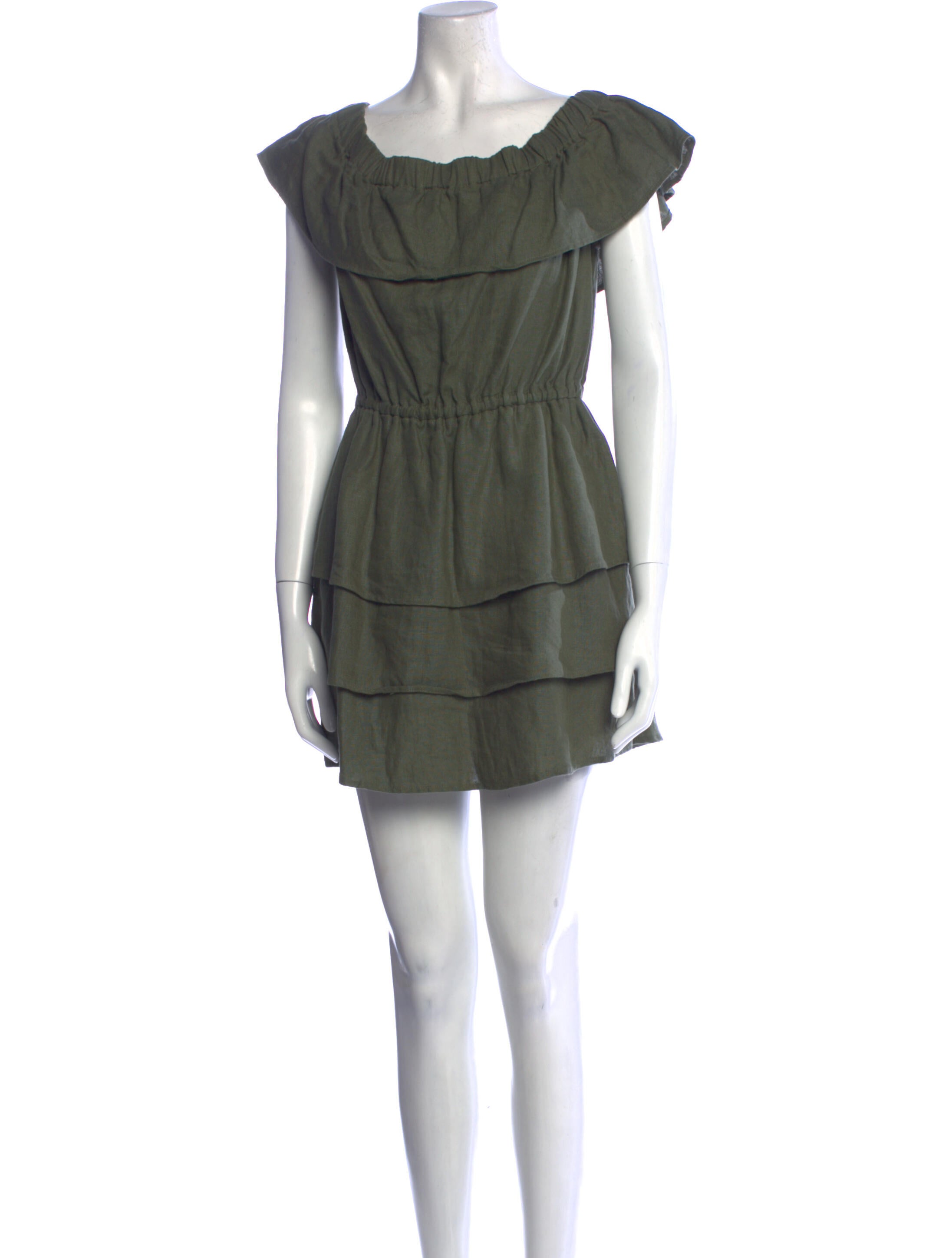 SIR The Label Off-The-Shoulder Mini Dress