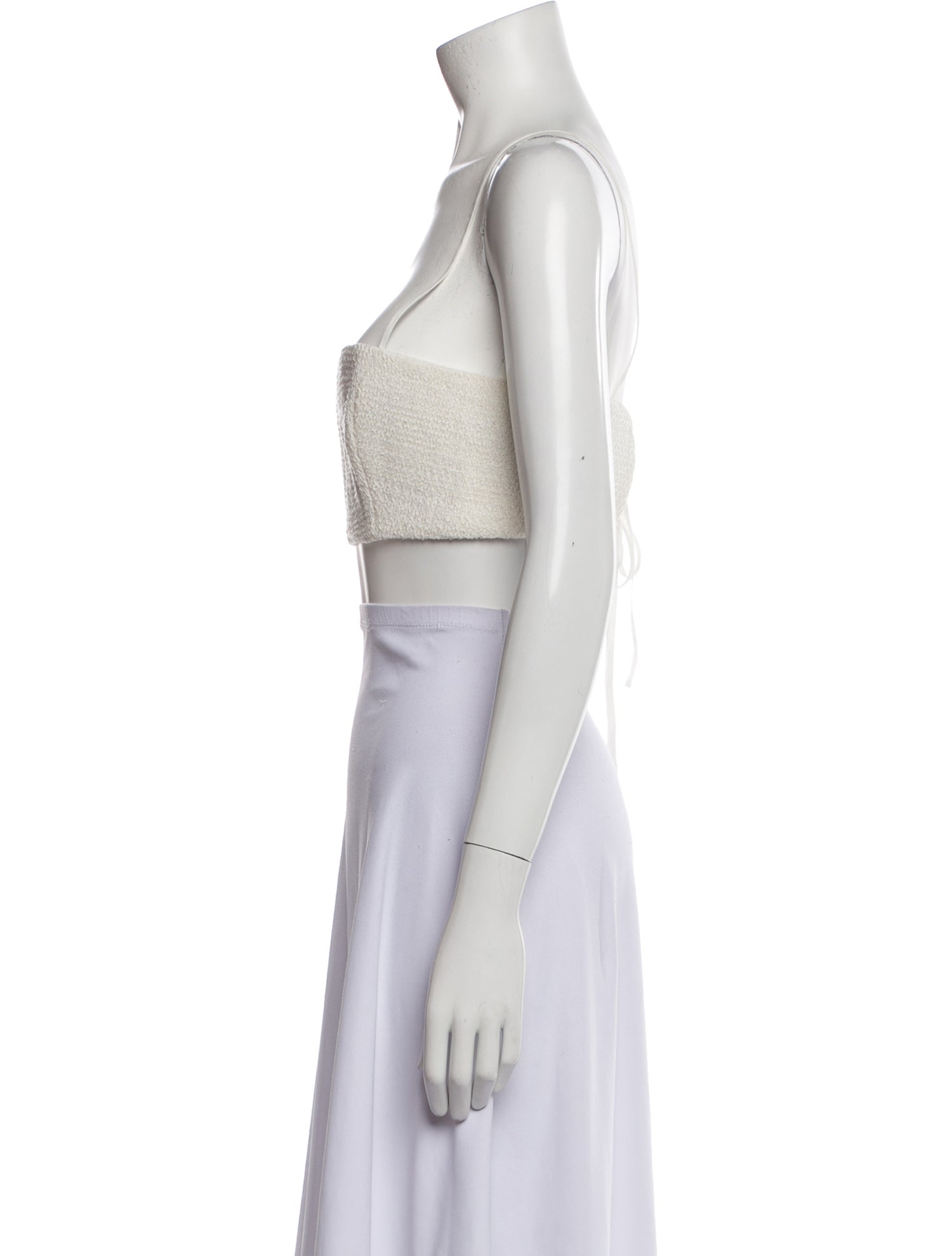 SIR The Label Square Neckline Sleeveless Crop Top