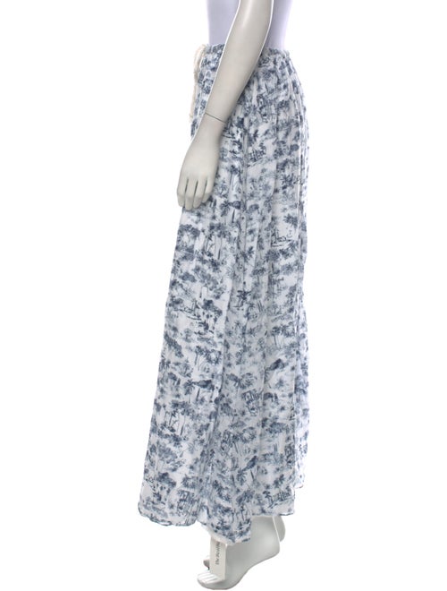 SIR The Label Floral Print Midi Length Skirt