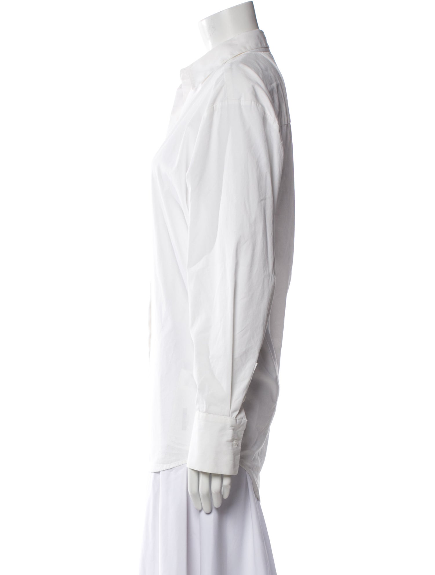 SIR The Label Long Sleeve Button-Up Top