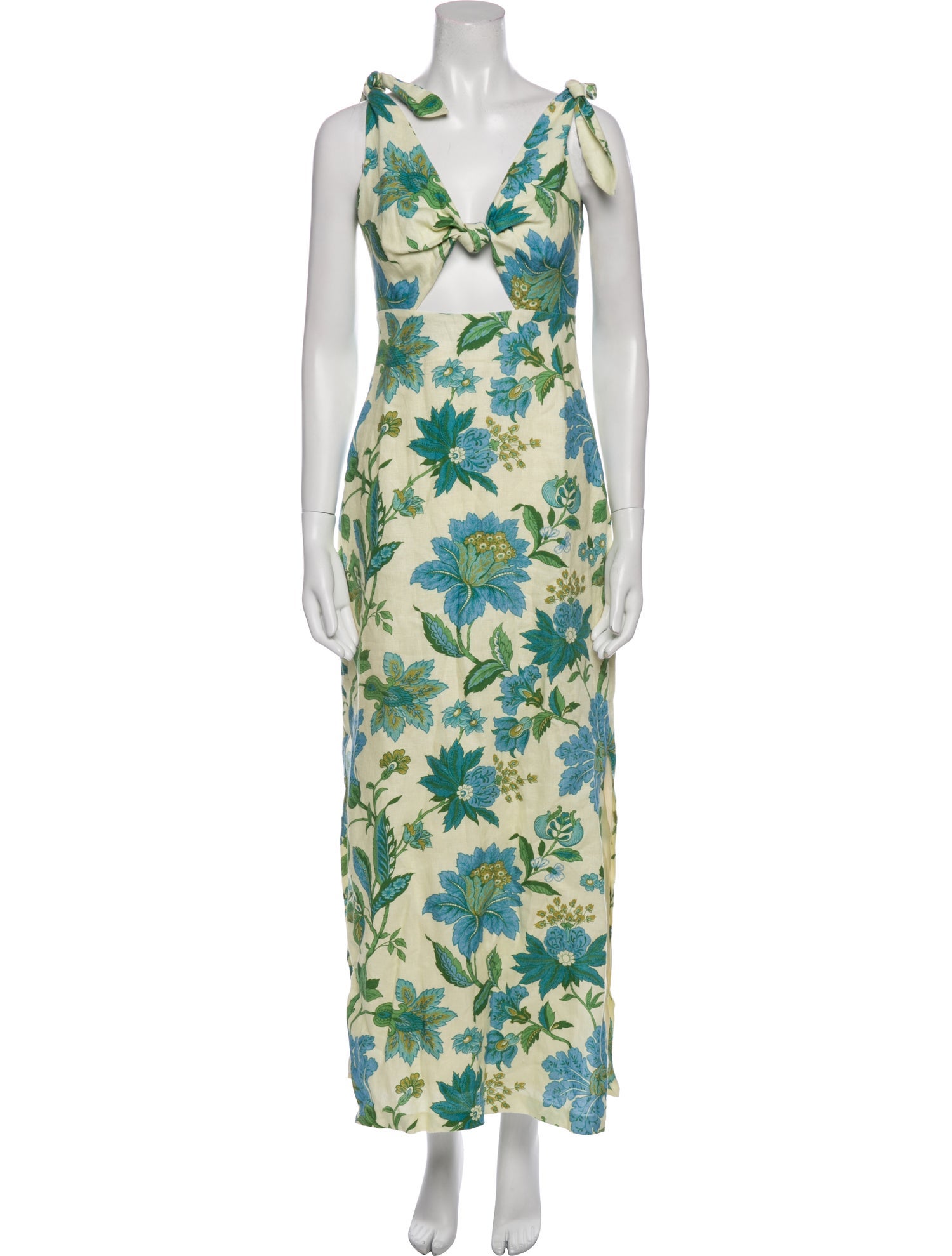 SIR The Label Linen Long Dress