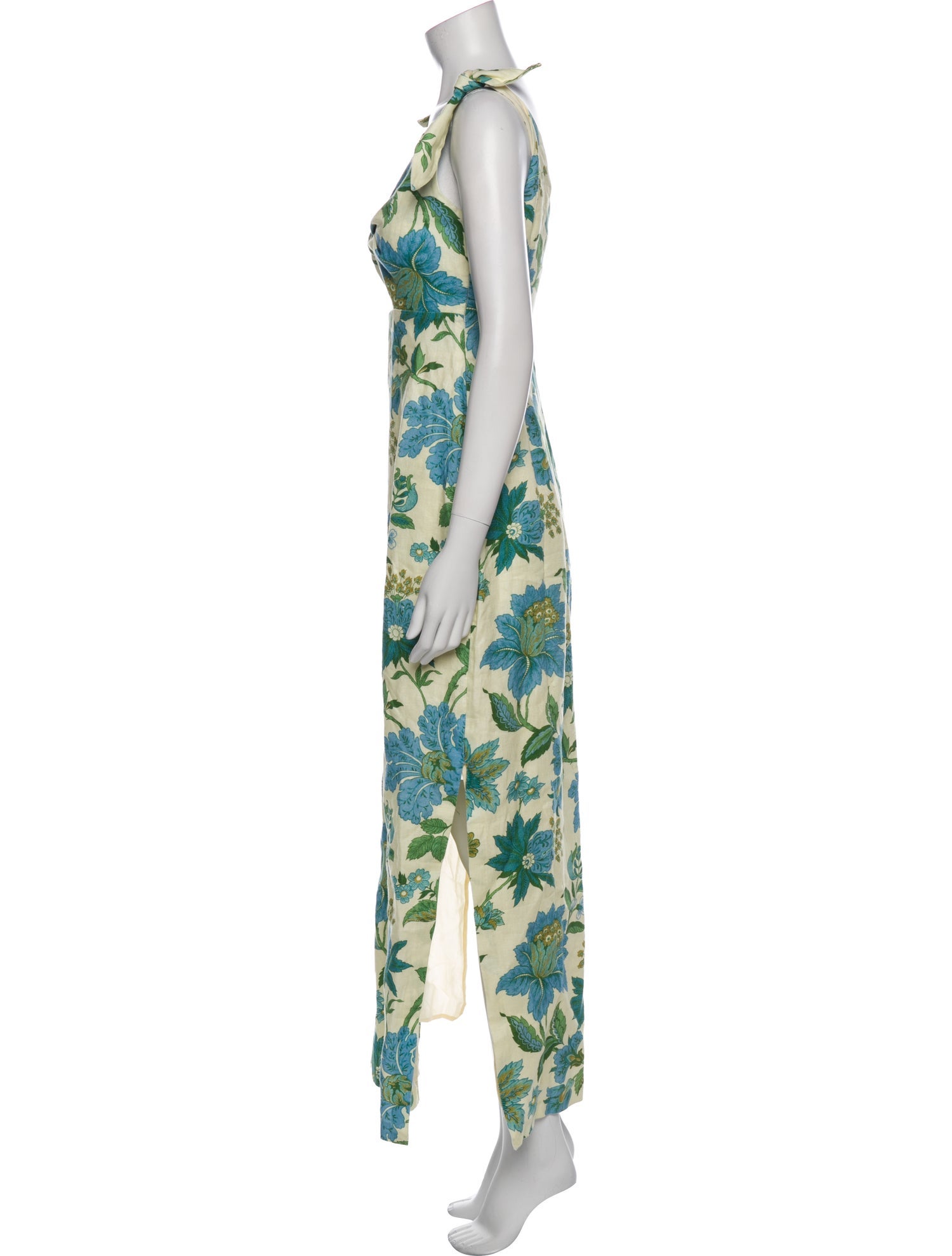 SIR The Label Linen Long Dress