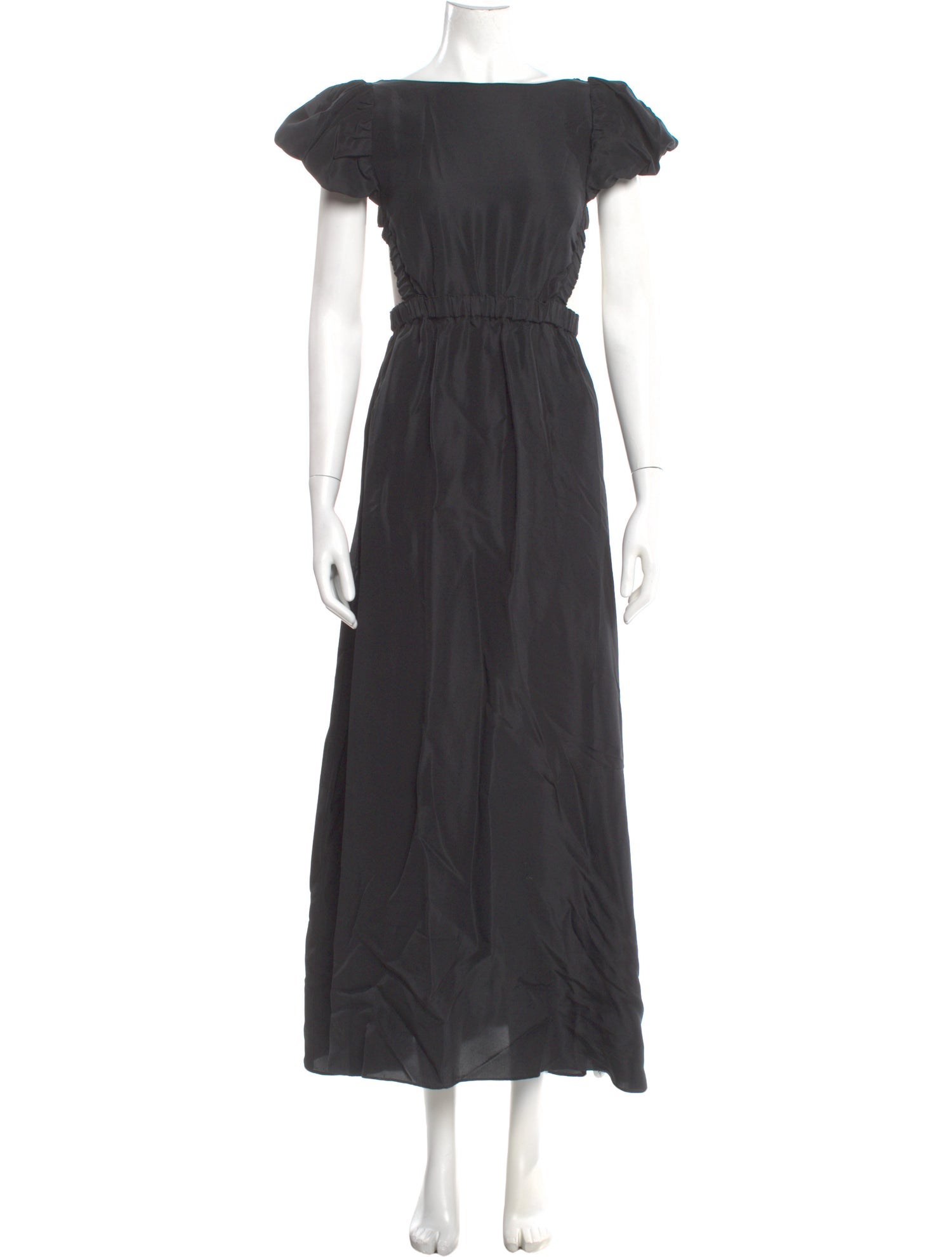 SIR The Label Silk Long Dress