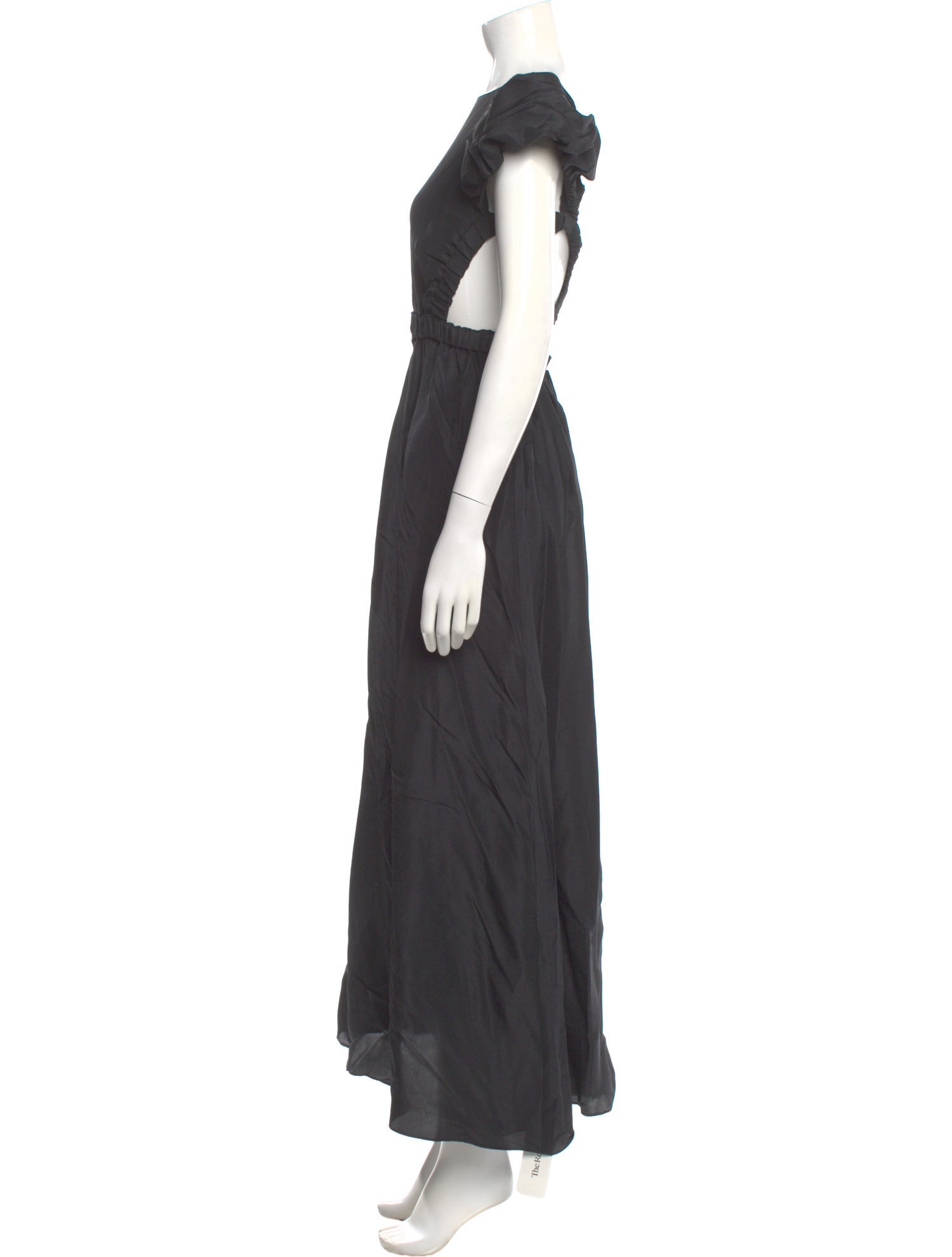 SIR The Label Silk Long Dress