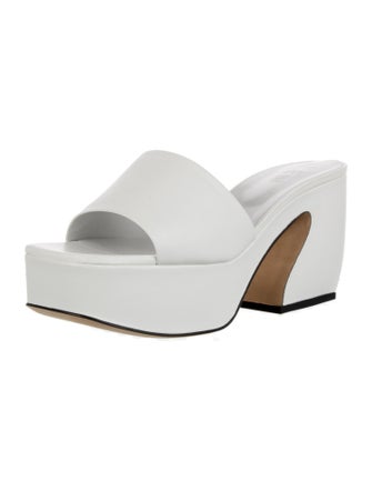 Si Rossi Leather Slides