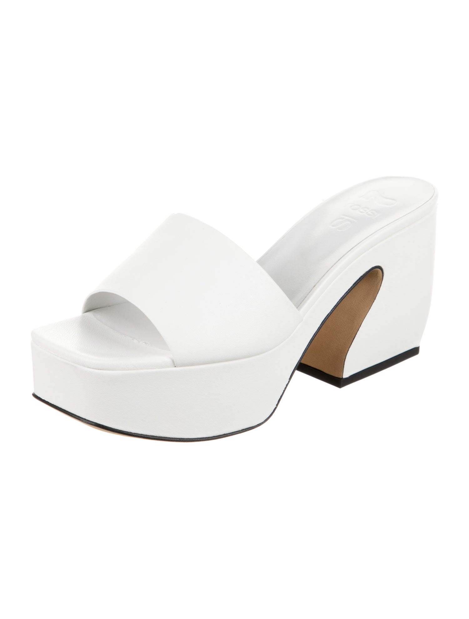 Si Rossi Leather Slides