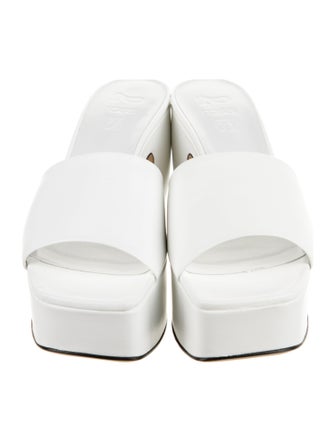 Si Rossi Leather Slides