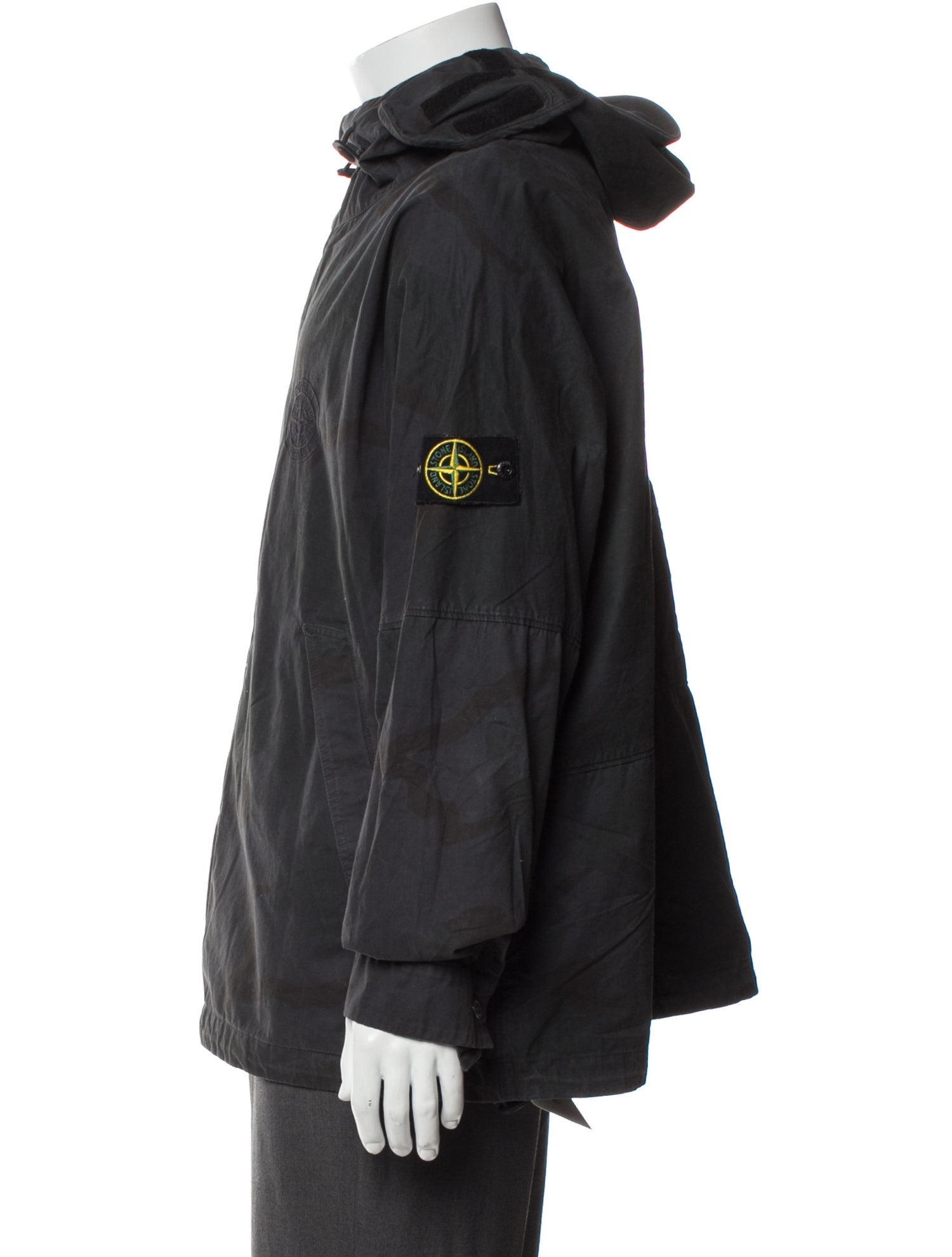 Stone Island x Supreme 2019 Riot Mask Camo Parka