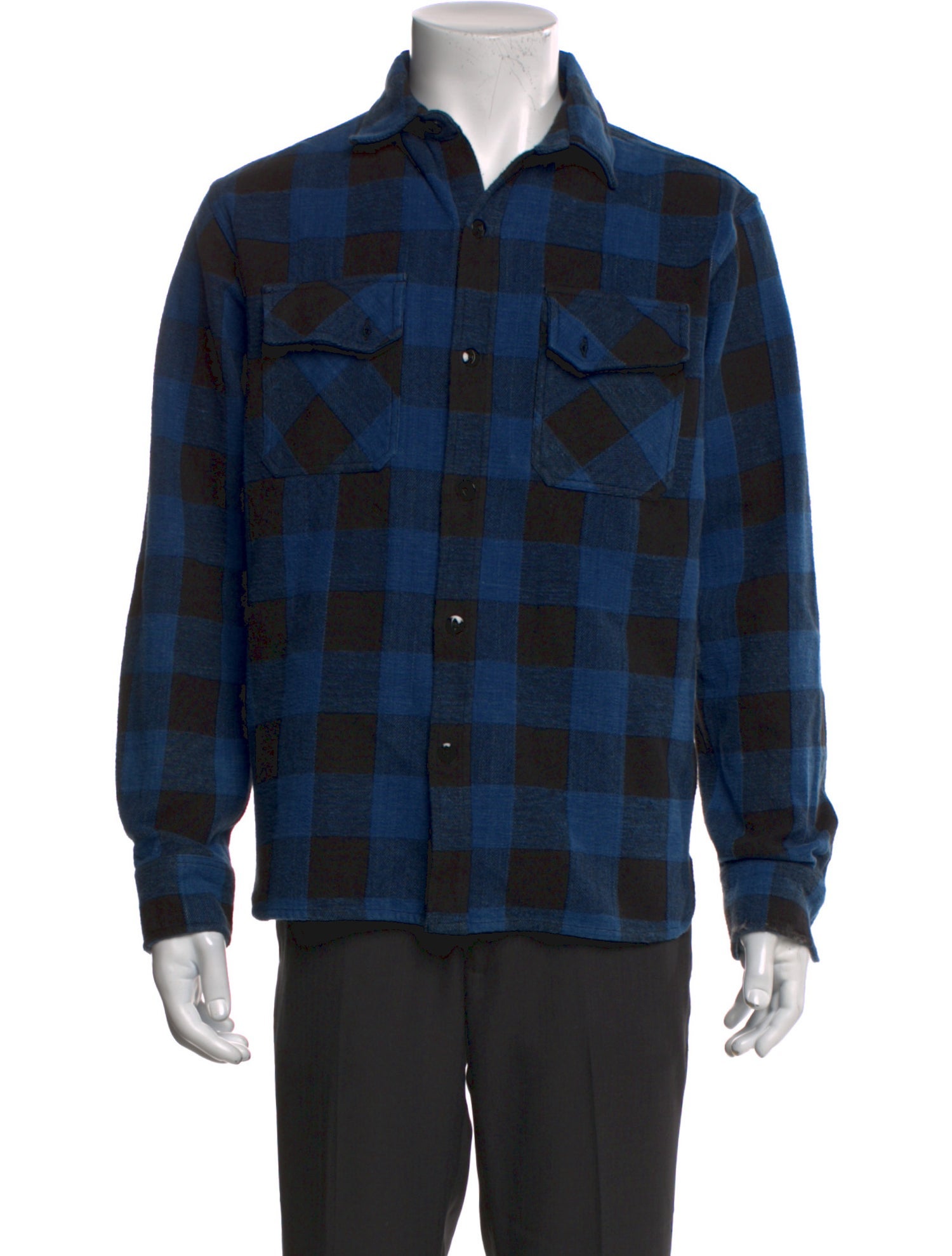 3sixteen Plaid Print Long Sleeve Shirt