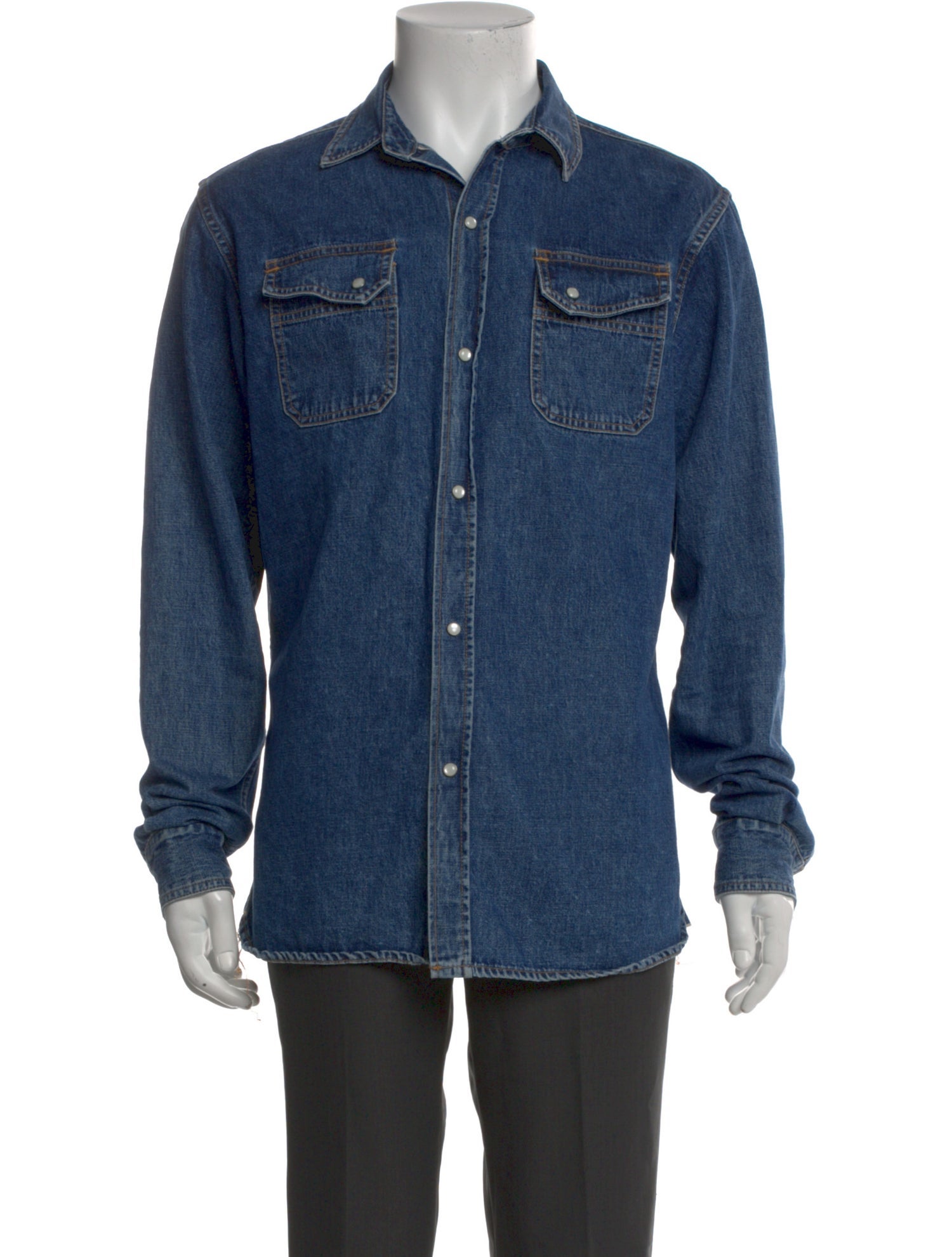 Fear Of God Sixth Collection Long Sleeve Denim Shirt w/ Tags