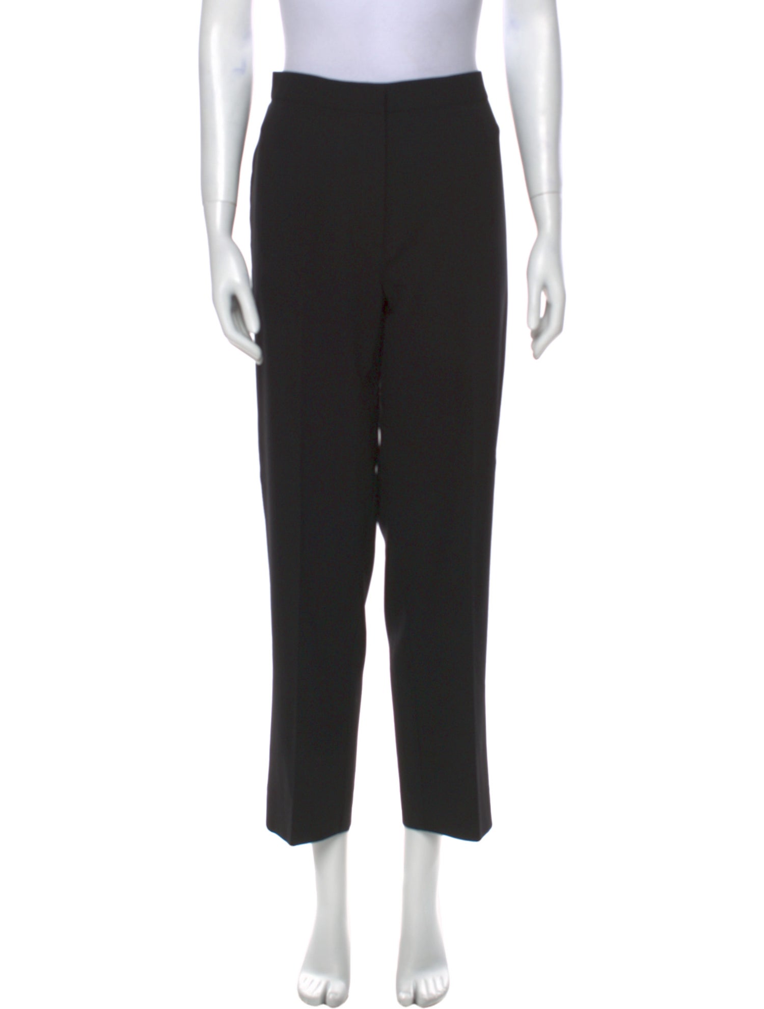 Saks Jandel Virgin Wool Straight Leg Pants