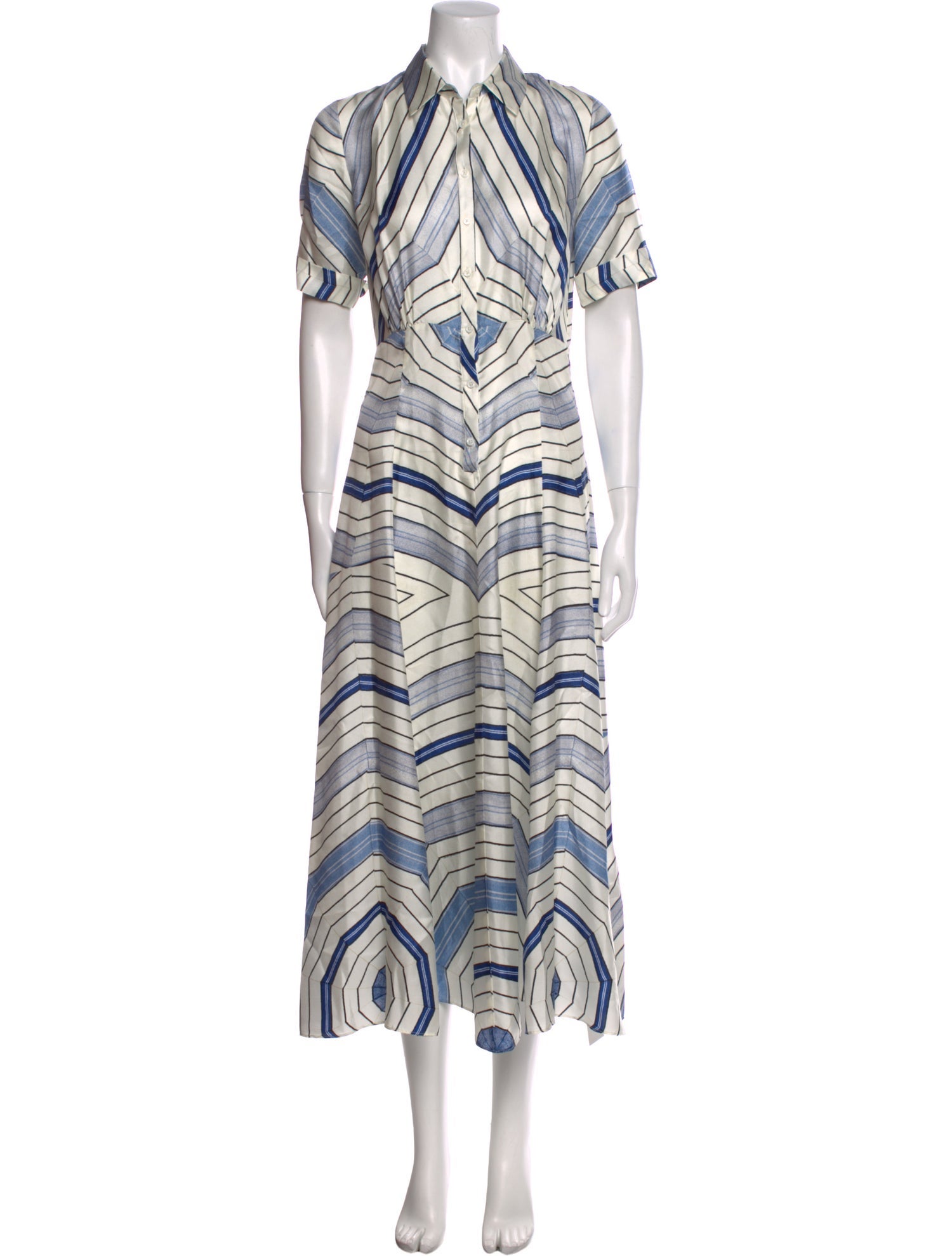 Sandro x Louise Bourgeois Silk Long Dress