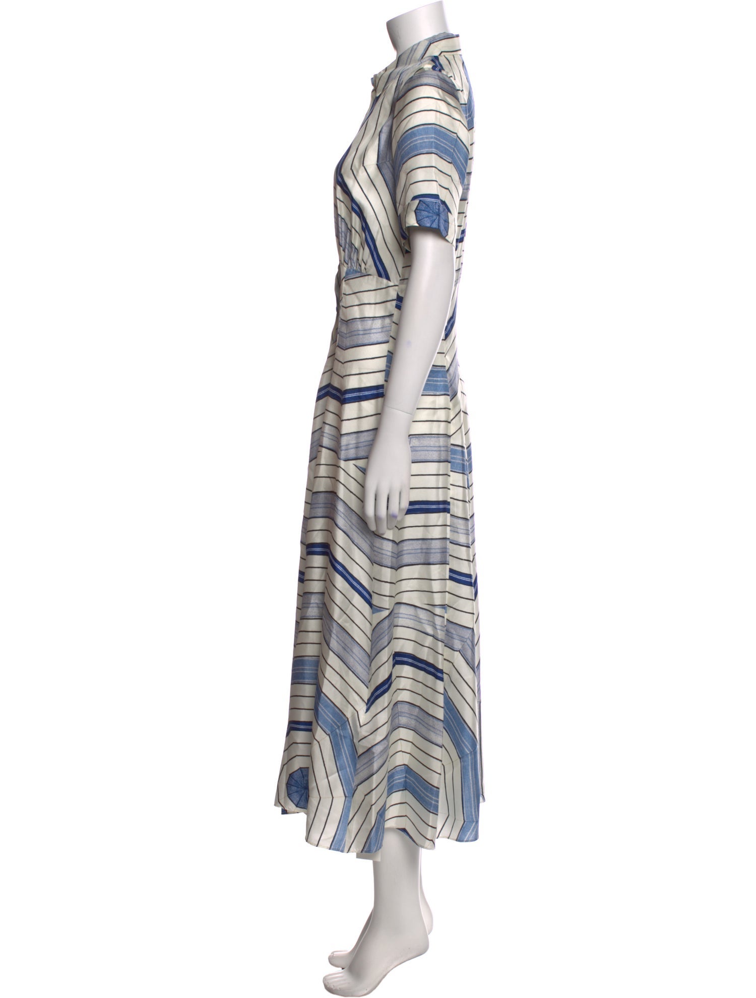 Sandro x Louise Bourgeois Silk Long Dress