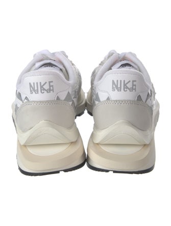 sacai x Jean Paul Gaultier x Nike Leather Patterned Sneakers