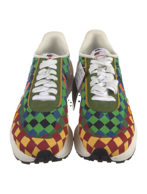 sacai x Jean Paul Gaultier x Nike Canvas Printed Athletic Sneakers