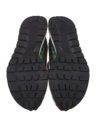 sacai x Jean Paul Gaultier x Nike Canvas Printed Athletic Sneakers